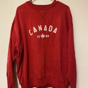 1999 Canada crewneck sweater